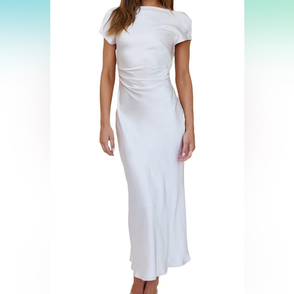 Elegant White Maxi Dress